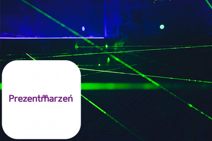 Karta podarunkowa na Laserowy paintball