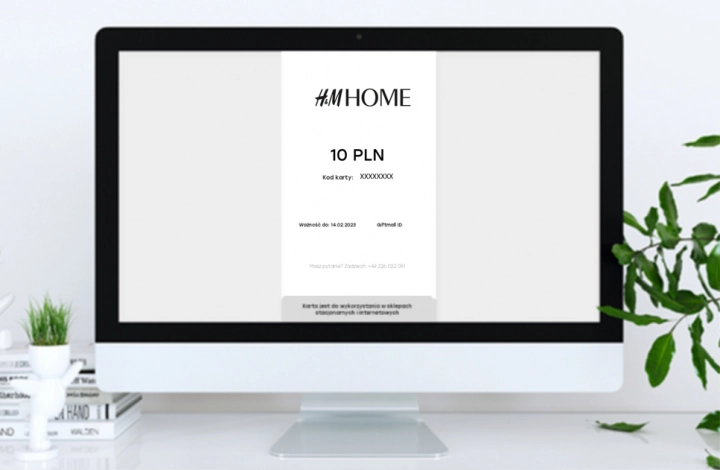 Karta podarunkowa H&M Home