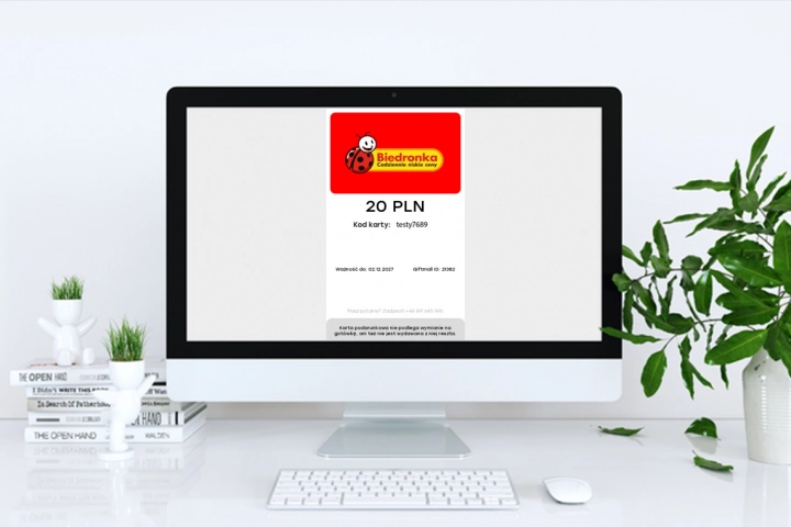 Karta podarunkowa Biedronka