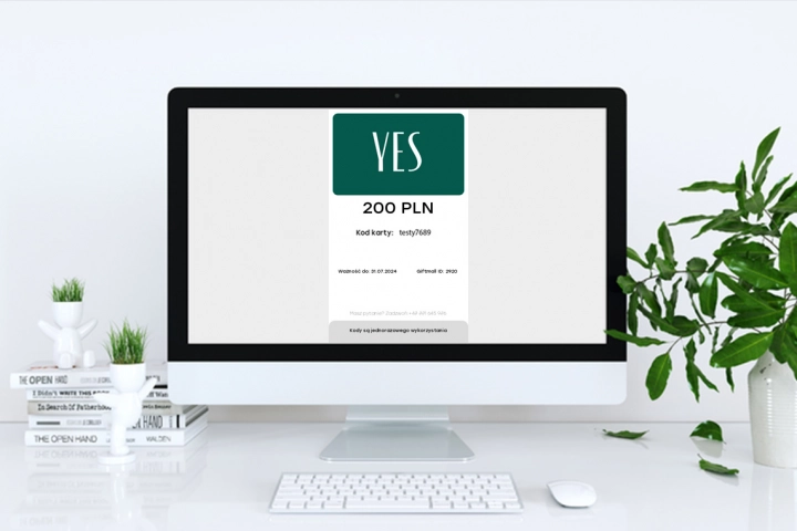 Karta podarunkowa YES