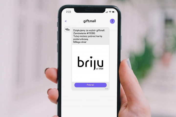 Karta podarunkowa Briju