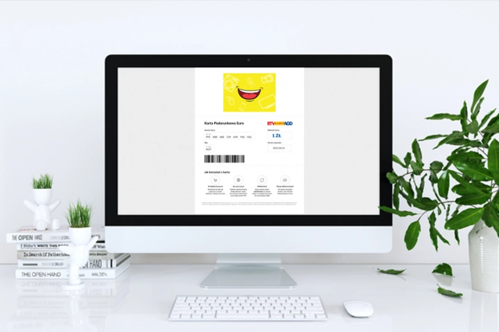 Karta podarunkowa RTV Euro AGD