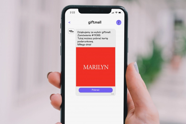 Karta podarunkowa Marilyn