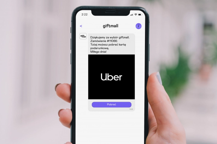 Uber&Uber Eats gift card