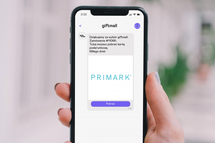 Karta podarunkowa Primark