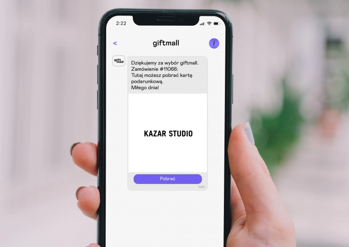 Karta podarunkowa Kazar Studio