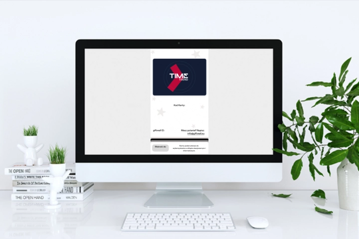 Karta podarunkowa Time Trend