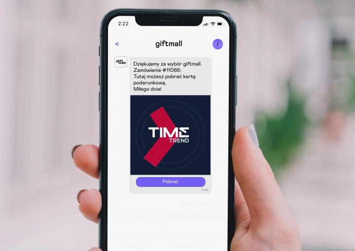 Karta podarunkowa Time Trend
