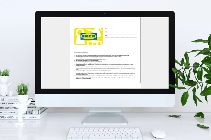 Karta podarunkowa IKEA