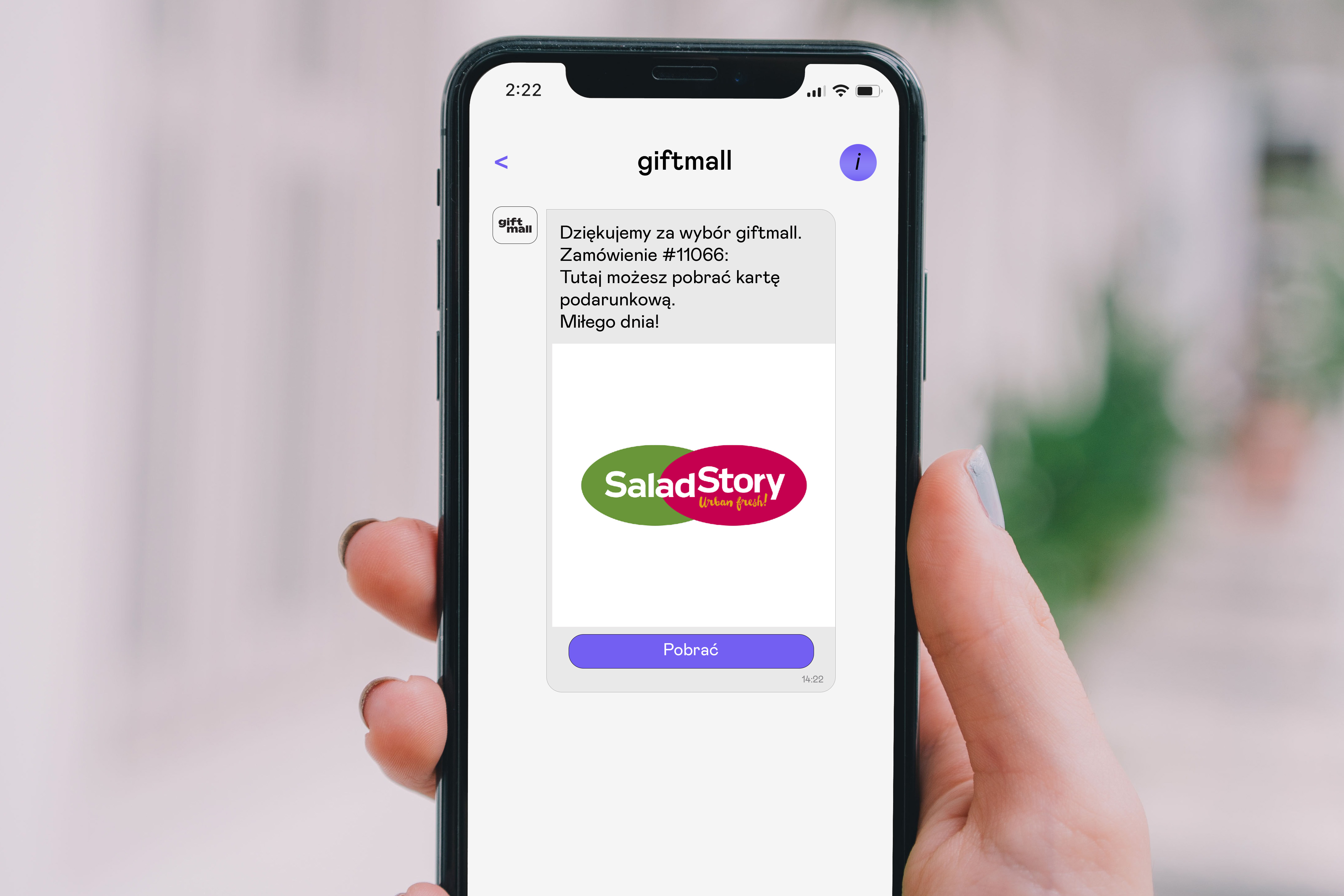 Karta podarunkowa Salad Story