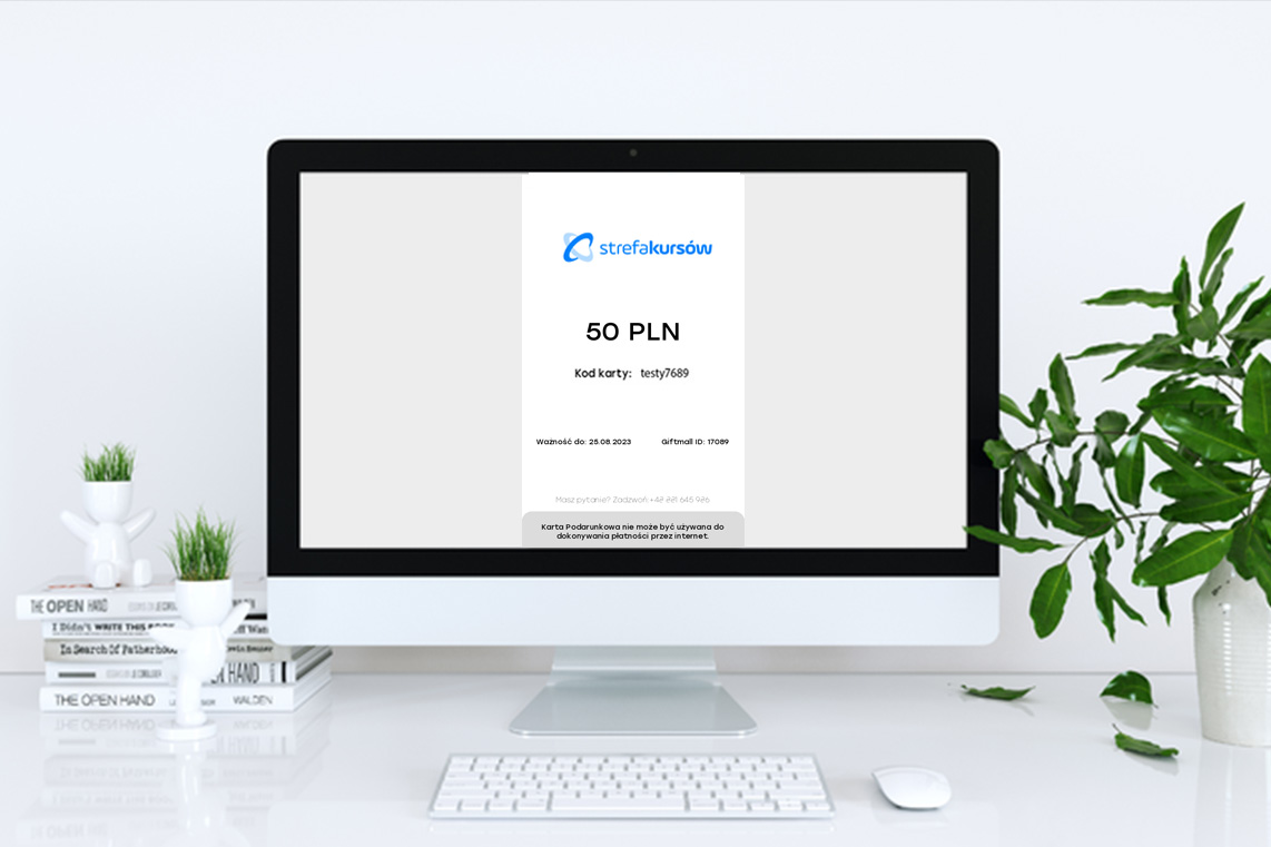 Karta podarunkowa Strefa Kursów