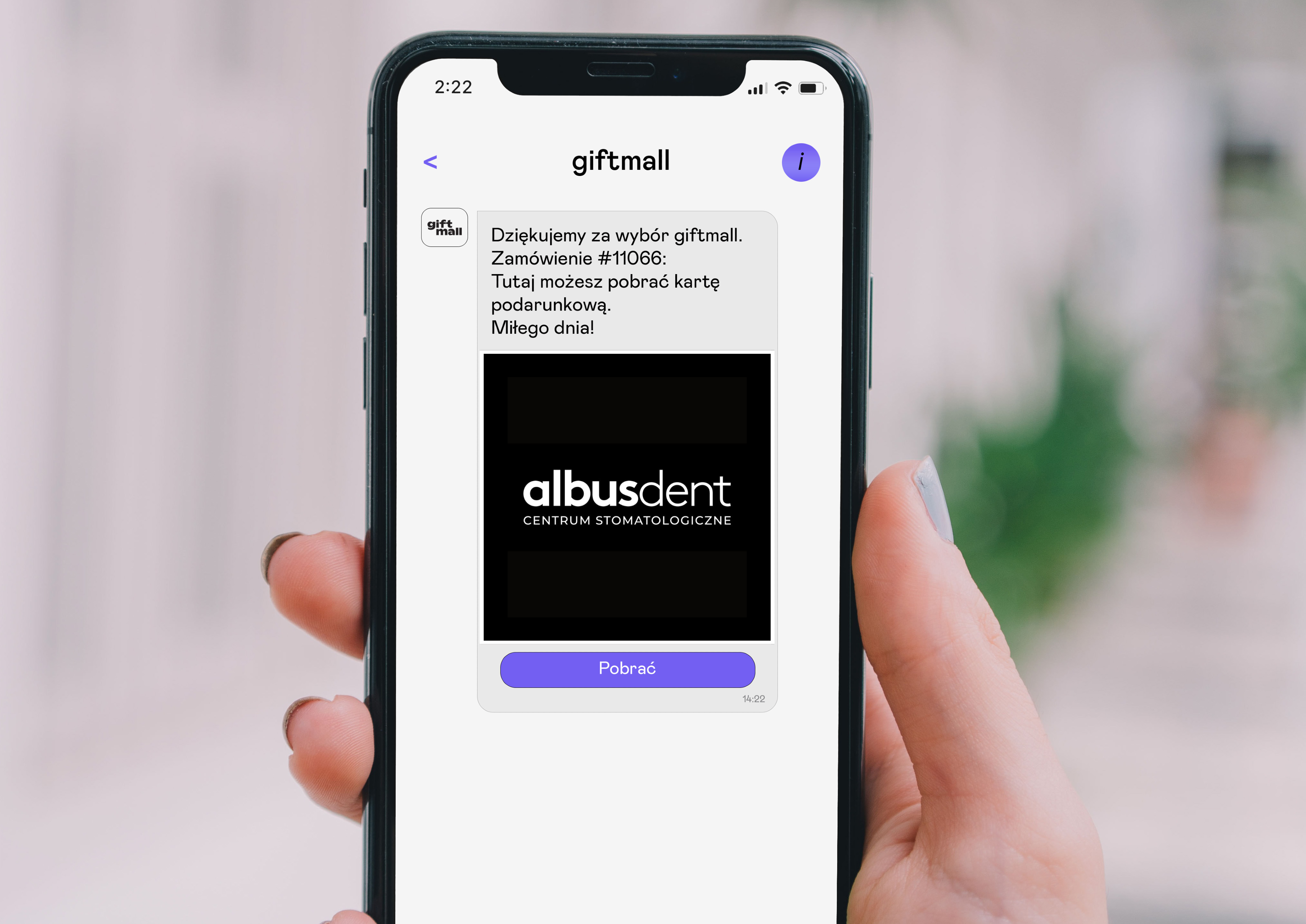 Karta podarunkowa AlbusDent