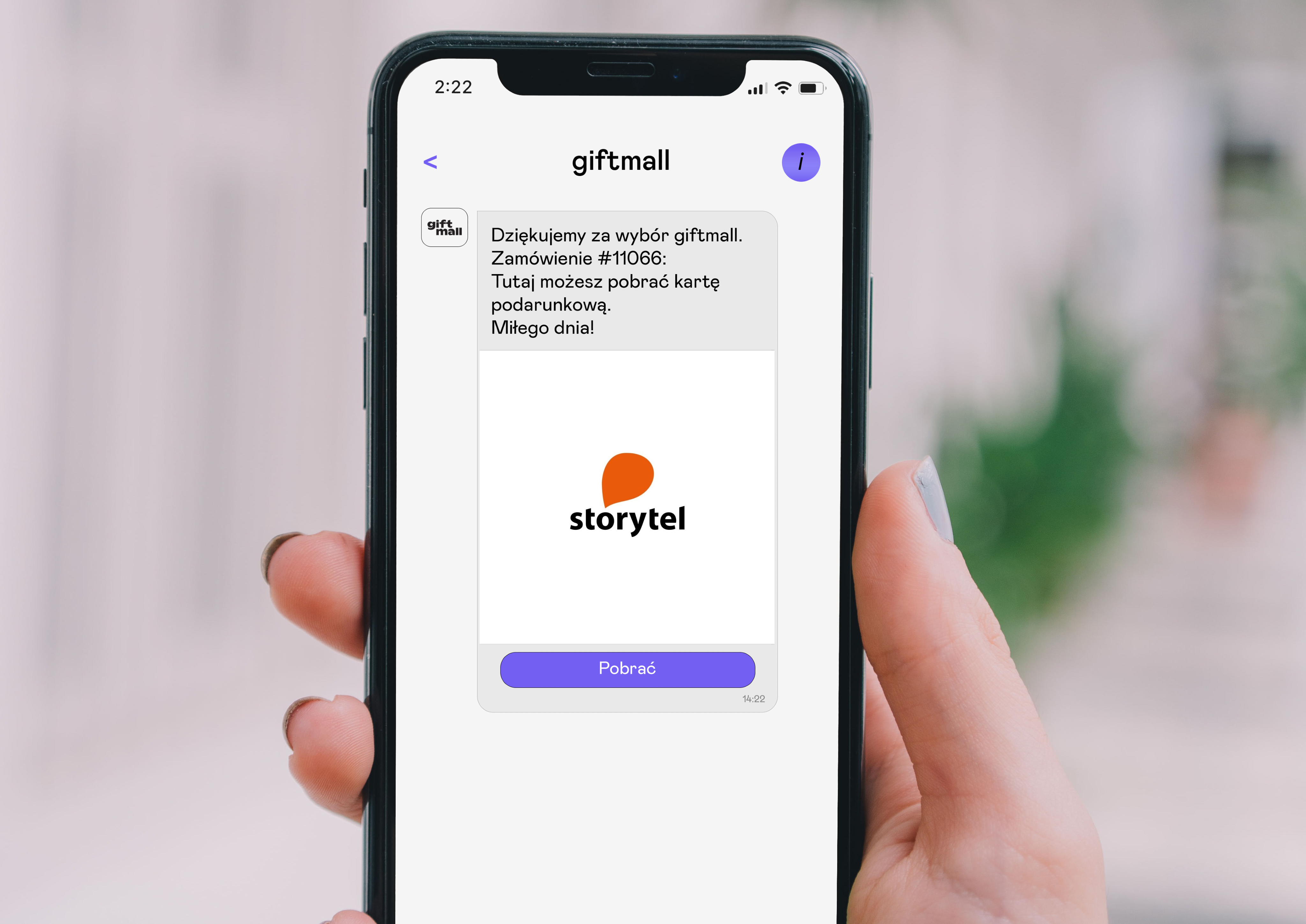 Karta podarunkowa Storytel