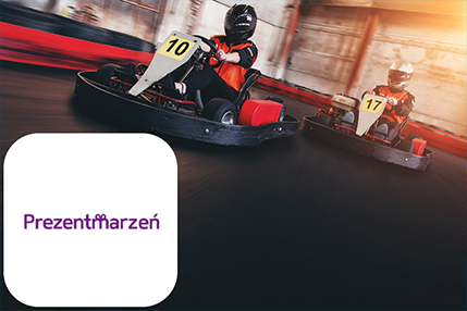 Karta podarunkowa na gokarty